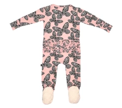 Sweet Bamboo Kayla Ruffled Zippered Footie