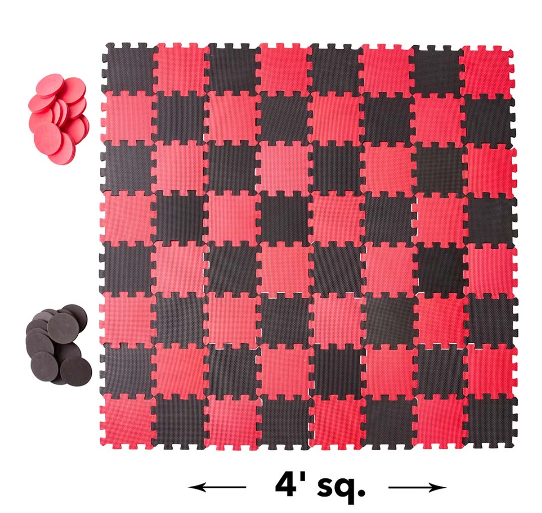 Cheapest π HEARTHSONG Toys Giant Garden Foam Checkers Set π― 3 HEARTHSONG Toys Giant Garden Foam Checkers Set