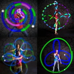 Fun In Motion Toys Spinballs LED Rechargeable Poi