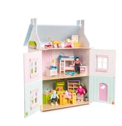 Le Toy Van Toys Blue Bird Cottage & Furniture