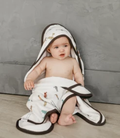 Copper Pearl Baby Accessories CP Ace Hooded Towel