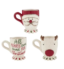 Mudpie Decor All Hearts Farm Pedestal Mug