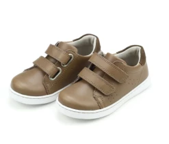 L'Amour Kyle Double Strap Sneaker Mocha Shoes