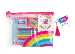 3C4G/Make It Real Toys Rainbow Bright Stationery Set