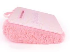3C4G/Make It Real Toys Pink & Gold Deluxe Fur Lap Desk