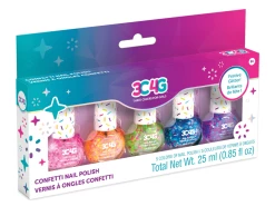 3C4G/Make It Real Confetti Nail Polish Set