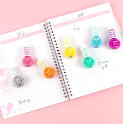 3C4G/Make It Real Rainbow Days Of The Week Nail Polish Toys