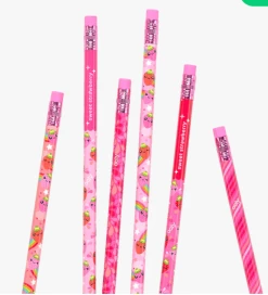 OOLY Lil Juicy Scented Graphite Pencils - Strawberry Toys
