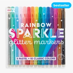 OOLY RAINBOW SPARKLE GLITTER MARKERS