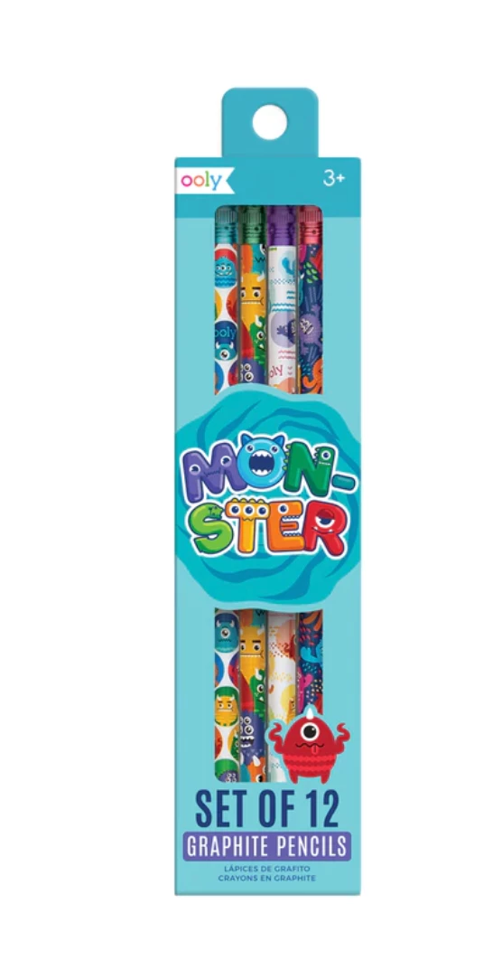 Flash Sale 😉 OOLY Monster Graphite Pencils ❤️ 2 OOLY Monster Graphite Pencils