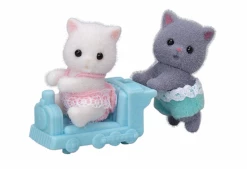 Calico Critters CC Persian Cat Twins Toys