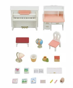 Calico Critters Toys CC Piano & Desk Set