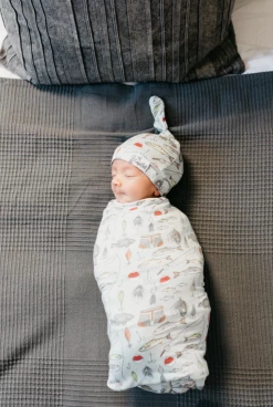 Baby Registry CP Trout Swaddle Blanket