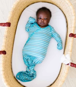 Copper Pearl Baby Accessories CP MILO KNOTTED GOWN