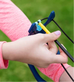 HEARTHSONG Toys 2-in-1 Slingshot And Archery Set