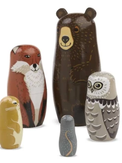 HEARTHSONG Woodland Nesting Set Toys