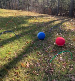 HEARTHSONG Toys Giant Kick Croquet Game