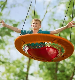 HEARTHSONG 46-Inch Mega FunShine Round Bungee Swing