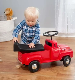 HEARTHSONG Foot-to-Floor 1956 Ford-100 Pickup Truck Ride-On