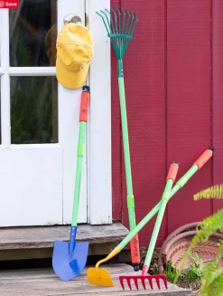 HEARTHSONG Toys Grow With Me Telescoping Garden Tool - Yard Rake