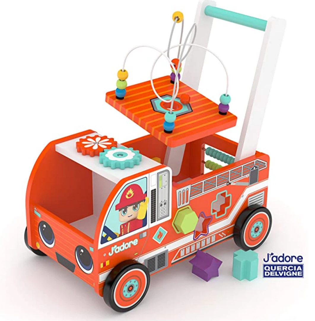 Best deal 🌟 J'adore Toys Firefighter Zac Activity Walker 👍 4 J'adore Toys Firefighter Zac Activity Walker