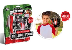 Anker Play Sport Velcro Baseball Glove & Ball Toys