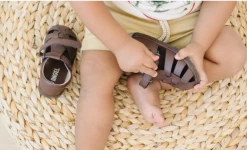 L'Amour Shoes MACK ANGEL BOY BROWN FISHERMAN