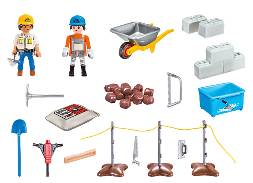 Cheapest 👍 PLAYMOBIL Toys Construction Site Carry Case ⭐ 2 PLAYMOBIL Toys Construction Site Carry Case