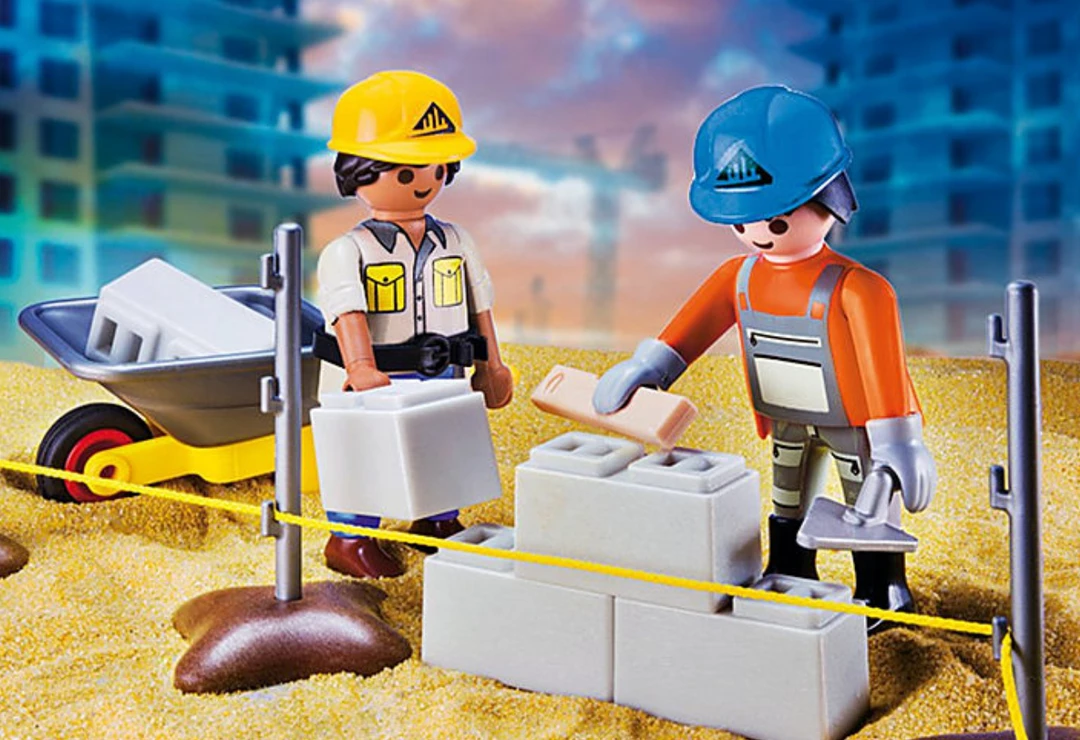 Cheapest 👍 PLAYMOBIL Toys Construction Site Carry Case ⭐ 3 PLAYMOBIL Toys Construction Site Carry Case