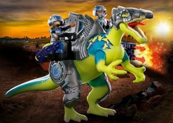 Buy ๐คฉ PLAYMOBIL Toys Spinosaurus Double Defense Power โจ 7 PLAYMOBIL Toys Spinosaurus Double Defense Power