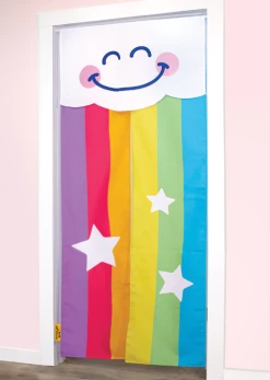 GOOD BANANA Toys Doorway Curtain Rainbow