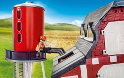PLAYMOBIL Barn With Silo Toys