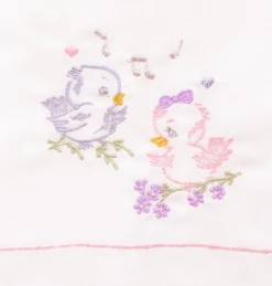 Feltman Brothers Infant Clothing Lovebirds Receiving Blanket