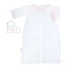 Infant Clothing Paty Girl’s Dotted Pink Swiss Gown