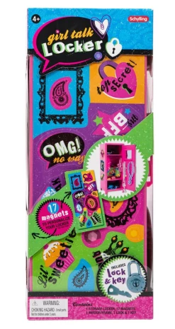 SCHYLLING Toys Girl Talk Locker W/Magnets