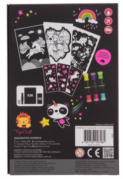 SCHYLLING Toys Unicorn & Friend- Neon Color Set