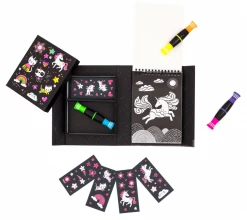 SCHYLLING Toys Unicorn & Friend- Neon Color Set