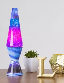 SCHYLLING Toys Colormax Northern Lights Glitter 14.5" Lava Lamp