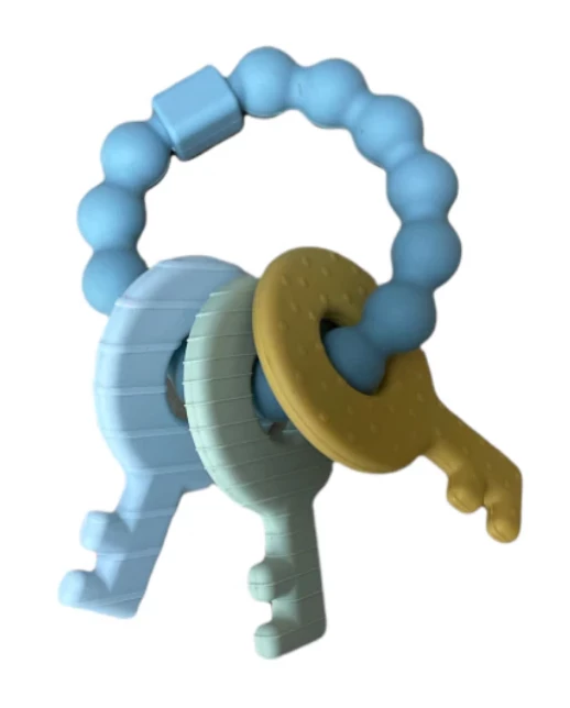 Best reviews of 💯 Three Hearts Baby Accessories Key Rattle Teether 🔔 3 Three Hearts Baby Accessories Key Rattle Teether