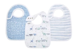 Baby Registry Rising Star Classic Snap Bibs 3pk