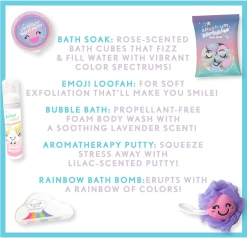 HORIZON GROUP Toys MoodJoy Soak In Spirits Bubbly Bath Time Set