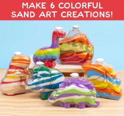 HORIZON GROUP Made By Me Create Your Own Dinosaur Sand Art