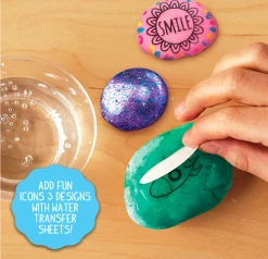 HORIZON GROUP Made By Me Rainbow Rock Art Toys