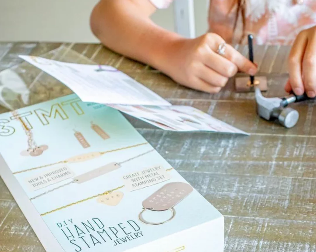 Wholesale ๐ HORIZON GROUP Toys STMT DIY Hand Stamped Jewelry Kit ๐ 4 HORIZON GROUP Toys STMT DIY Hand Stamped Jewelry Kit