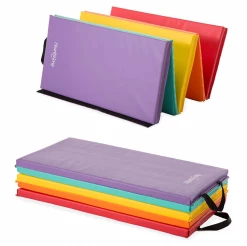 HEARTHSONG 5-Panel Folding Gymnastics Tumbling Mat Toys