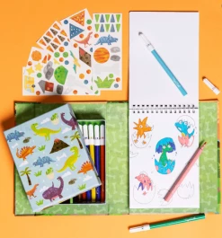 Buy ๐ฅ SCHYLLING Dinosaur Coloring Set ๐คฉ 7 SCHYLLING Dinosaur Coloring Set