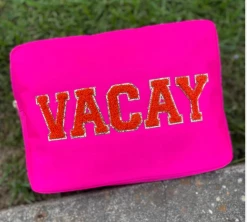 Bari Lynn Gifts X Large Nylon VACAY Zipper Bag