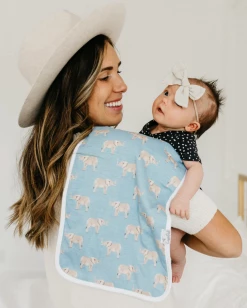 Baby Registry CP Peanut Burp Cloths