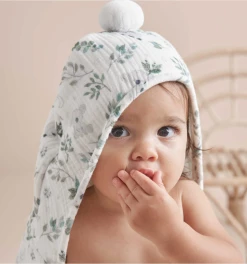 Baby Registry Koala Print Bath Wrap