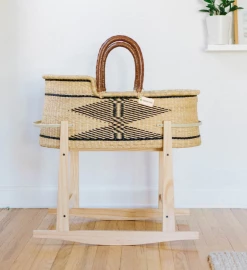 Baby Registry Signature Bilia Bassinet - Kente